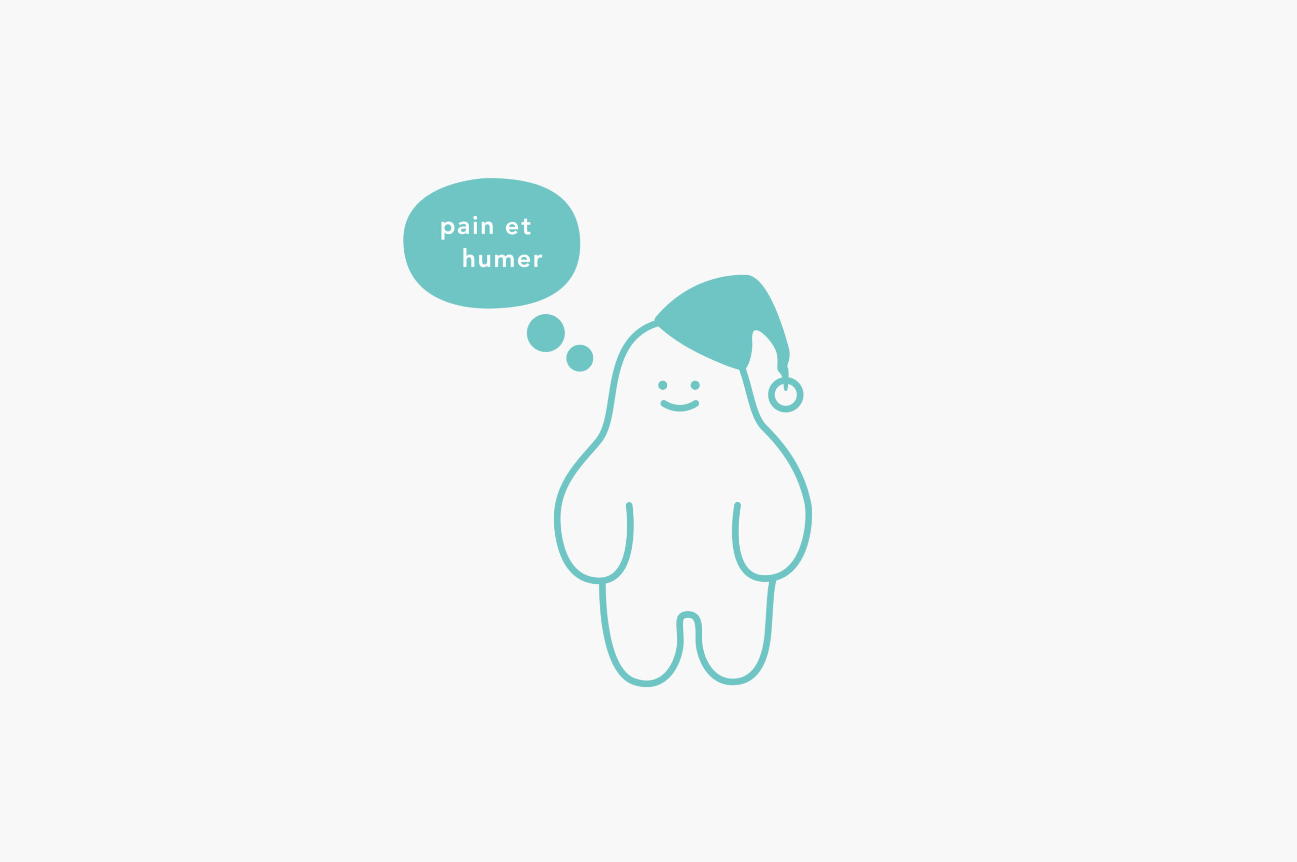 パンとユメ　ロゴ・キャラクター